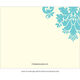 Damask Scroll Folded Note Cards Image 2 of 14